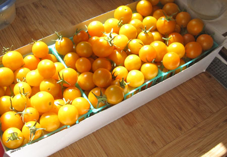 three baskets