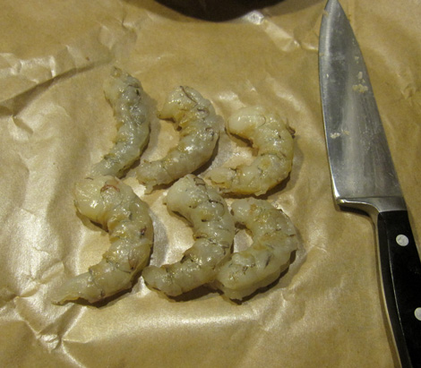 six shrimp